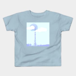 Vapor Tower light Kids T-Shirt